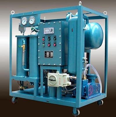 Double Stages Vacuum Transformer Oil Filtration Machine